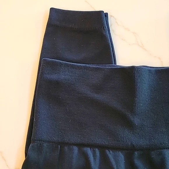 New Mix Fleece Lined Legging, Size L, Jet Black - Picture 3 of 5